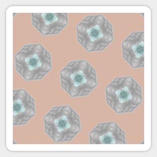 octagon Pattern design Sticker